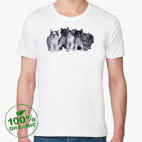 Мужская футболка органик