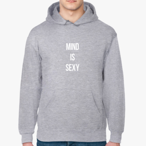 Толстовка худи с принтом MIND IS SEXY