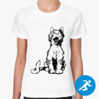 Женская спортивная футболка