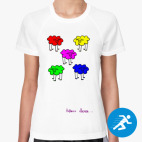 Женская спортивная футболка