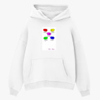 Толстовка худи оверсайз