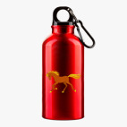 Металлическая бутылка 400 мл UV-DTF