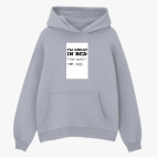 Толстовка худи оверсайз