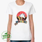 Женская футболка органик