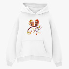 Толстовка худи оверсайз