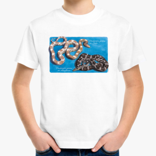 Детская футболка E.guttata snow