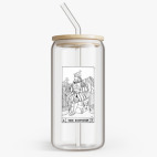 Банка с бамбуковой крышкой