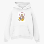 Толстовка худи оверсайз