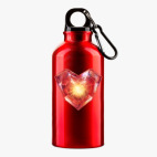 Металлическая бутылка 400 мл UV-DTF