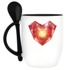 Кружка с ложкой