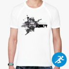 Мужская спортивная футболка