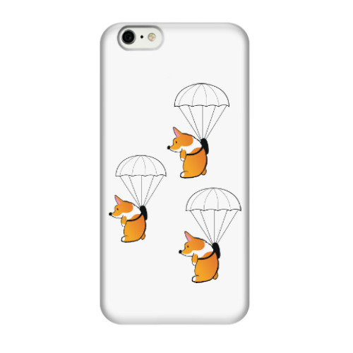 Чехол для iPhone 6/6s смешные собаки корги