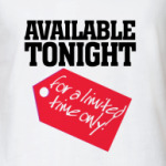 Available tonight