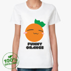 Женская футболка органик