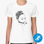 Женская спортивная футболка