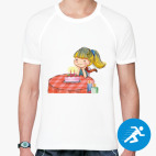 Мужская спортивная футболка