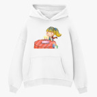 Толстовка худи оверсайз