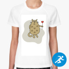 Женская спортивная футболка