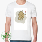 Мужская футболка органик