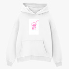 Толстовка худи оверсайз