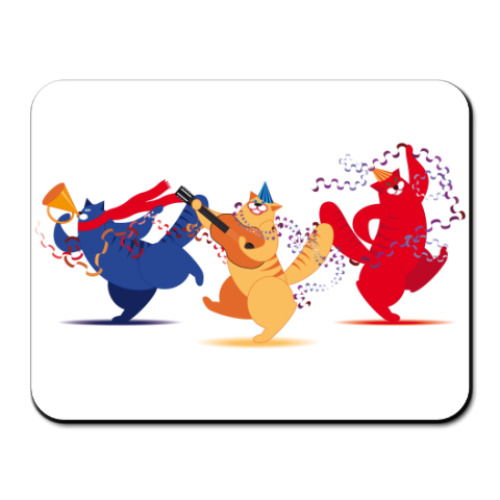 Коврик для мыши с принтом  ТриКотаЖ