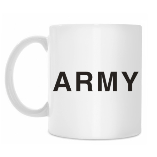 Кружка с принтом ARMY