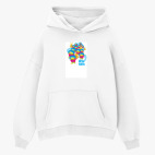 Толстовка худи оверсайз