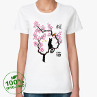 Женская футболка органик