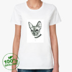 Женская футболка органик