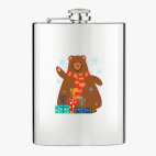 Фляжка стальная