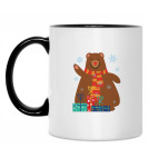 Кружка двухцветная