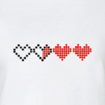 Сердца Pixel