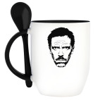 Кружка с ложкой