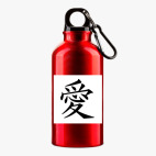 Металлическая бутылка 400 мл UV-DTF