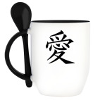 Кружка с ложкой