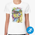 Женская спортивная футболка