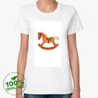 Женская футболка органик