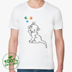 Мужская футболка органик