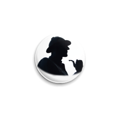 Значок 25мм ``Шерлок Холмс``