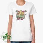 Женская футболка органик