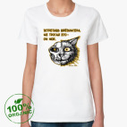 Женская футболка органик