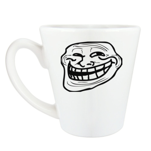 Чашка Латте Troll Face