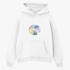 Толстовка худи оверсайз