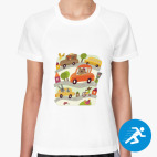 Женская спортивная футболка