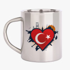 Кружка металлическая