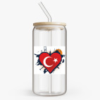 Банка с бамбуковой крышкой