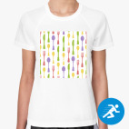 Женская спортивная футболка