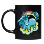 Кружка цветная UV-DTF