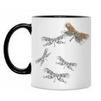 Кружка двухцветная