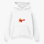 Толстовка худи оверсайз